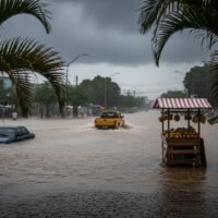 Alerta de chuvas intensas em João Pessoa e 69 cidades da Paraíba nesta terça