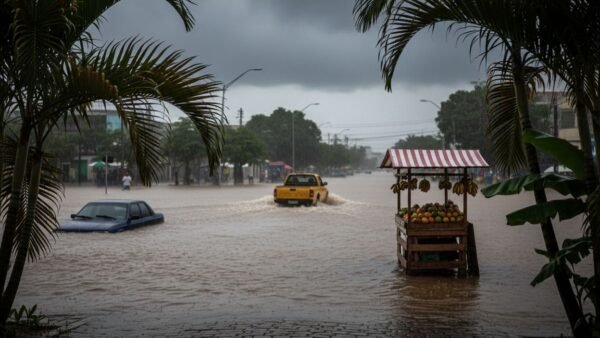 Alerta de chuvas intensas em João Pessoa e 69 cidades da Paraíba nesta terça